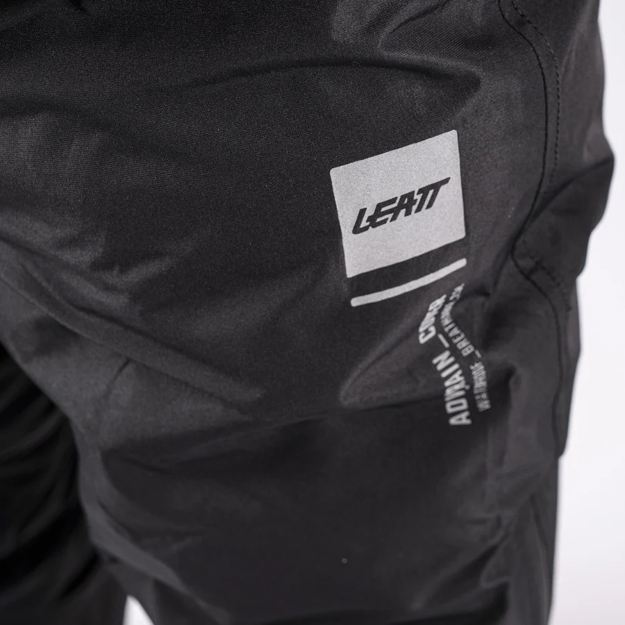 Leatt Adv Siyah Motosiklet Pantolon Yağmurluğu
