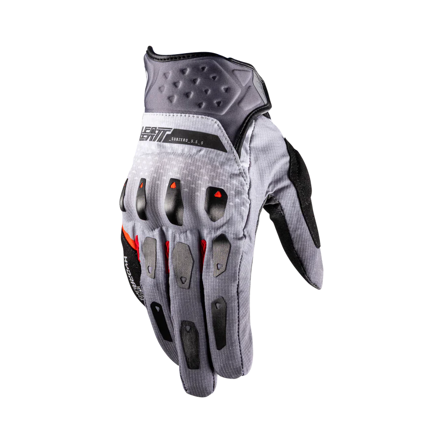 Leatt Adv Subzero 5.5 Kısa Gri Motosiklet Eldiveni