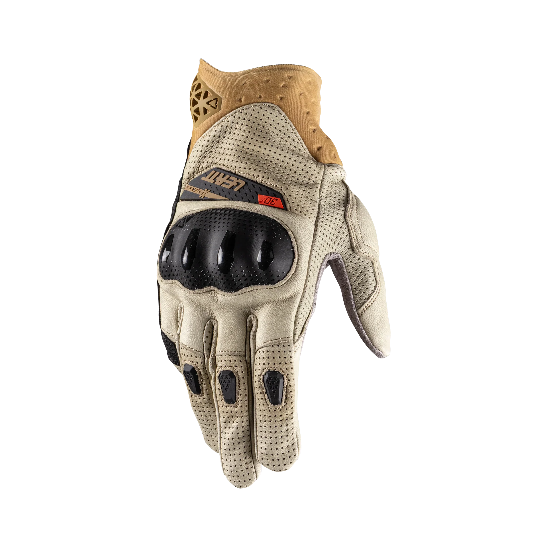 Leatt Adv X-Flow 8.5 Kısa Kahverengi Motosiklet Eldiveni
