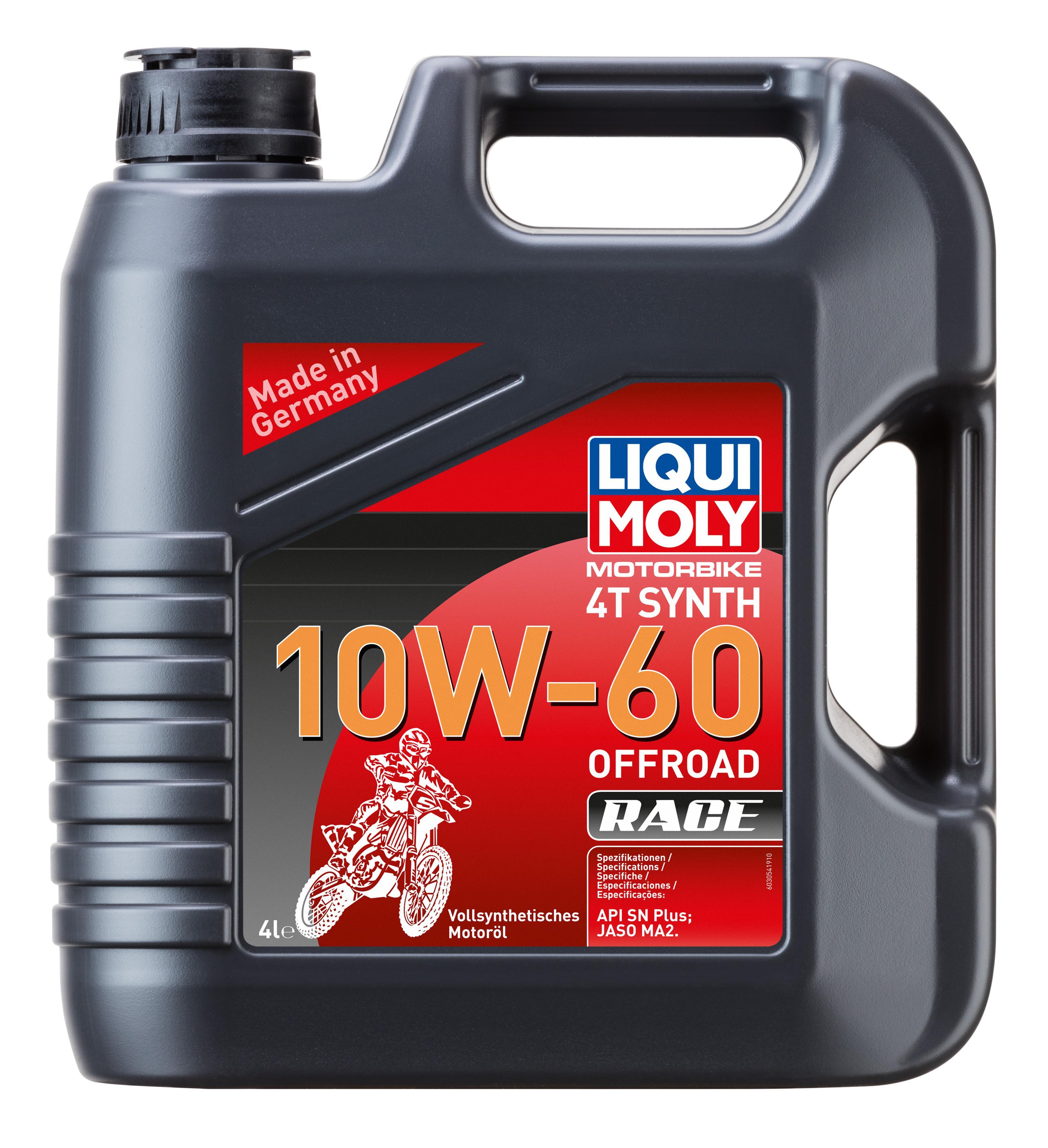 LIQUI MOLY 10W-60 OFFROAD RACE SYNTH 4LT YAĞ