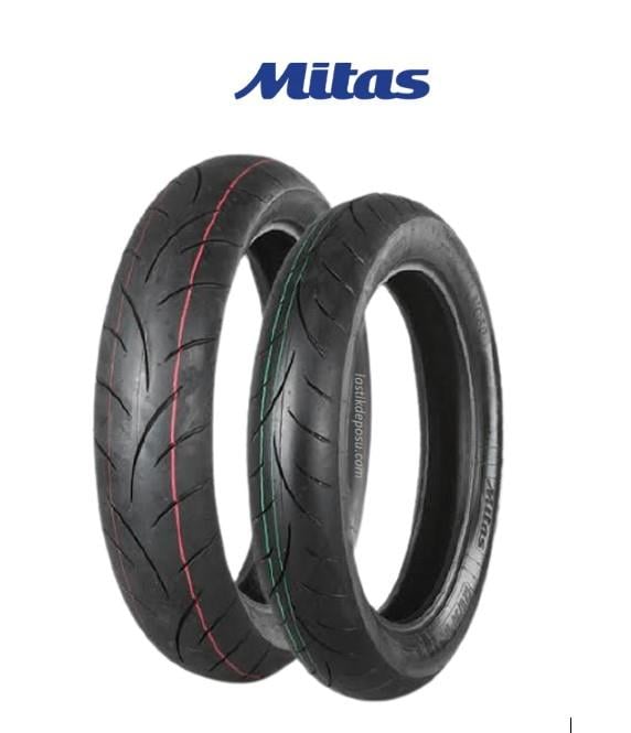 Mitas MC50 100/80-17 - 130/70-17 Ön Arka Takım Lastik