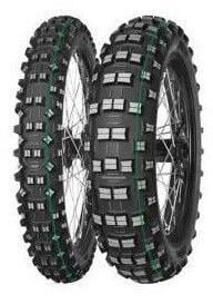 Mitas Terra Force-EF Lastik Takımı – 90/90-21 + 140/80-18  2 Yeşil Çizgi – Super Soft 