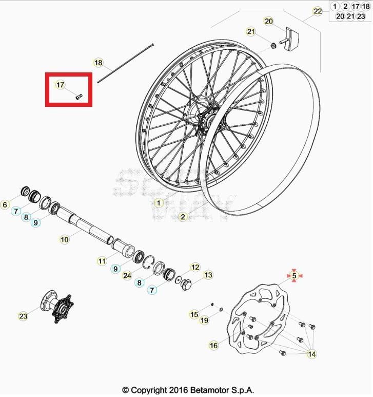NIPPLE BETA ORJ YP B4