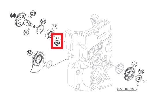 O-RING KTM ORJ YP A9