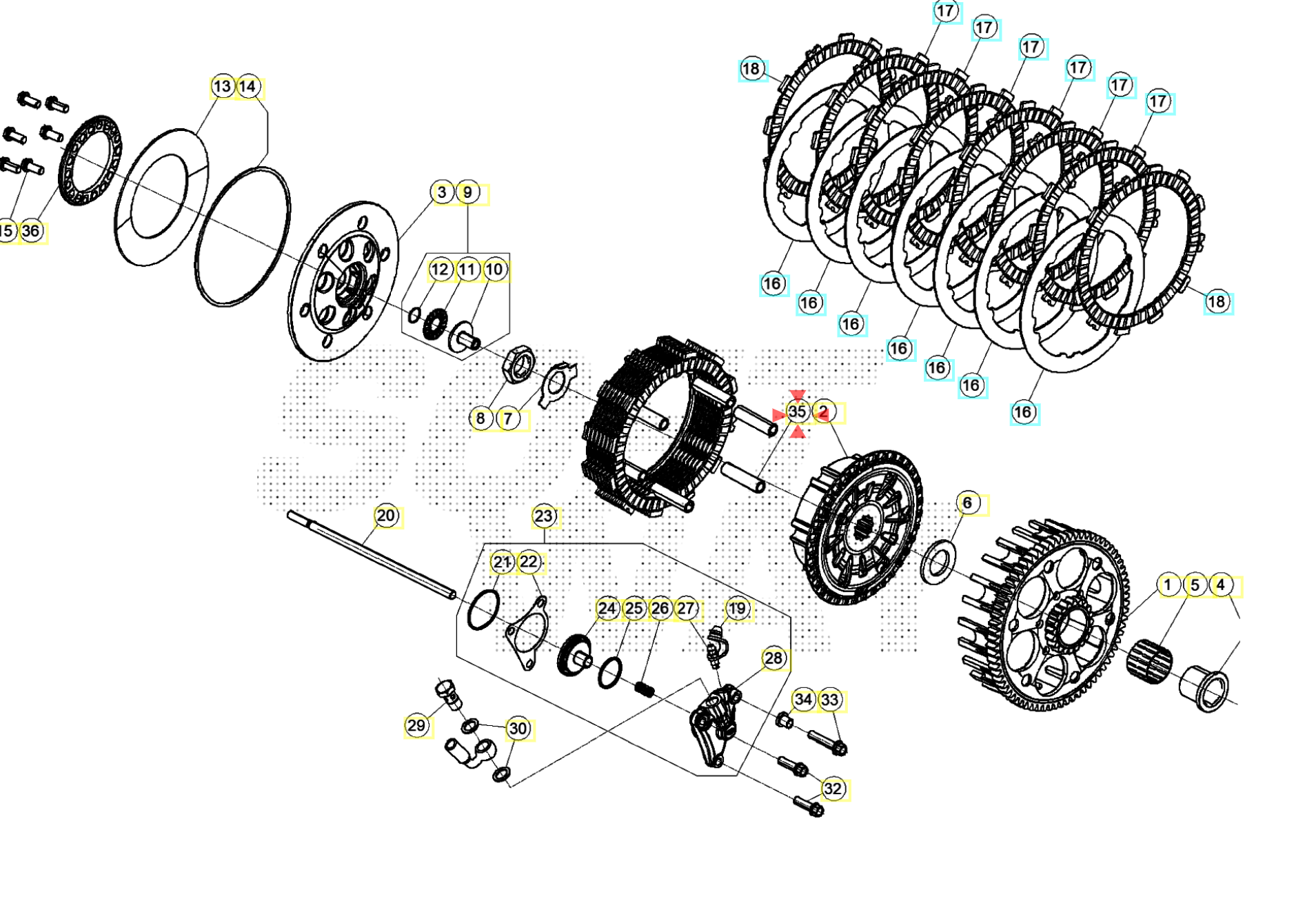 PIN D10X40.5 BETA ORJ YP B4-1