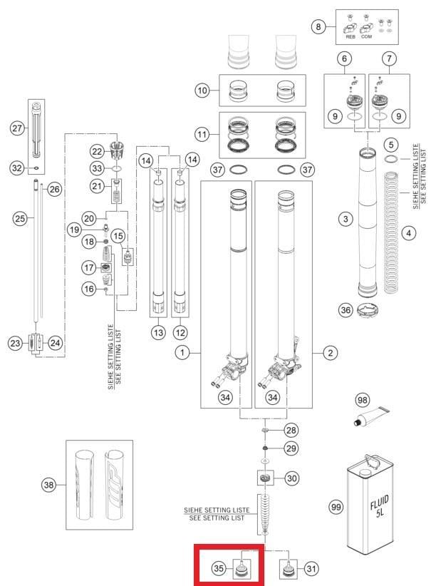 SCREW CAP M29,3X1 GASGAS ORJ YP A9