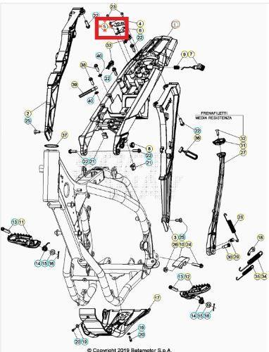 SEAT LOCK SPECIAL RIVET BETA ORJ YP B5