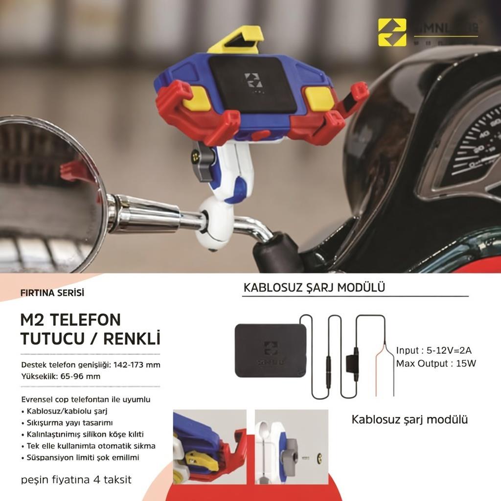 Smnu M2 Telefon Tutucu Renkli