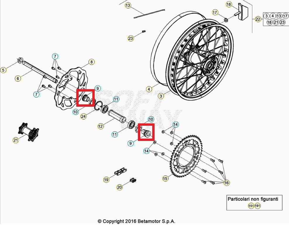 SPACER BETA ORJ YP B2