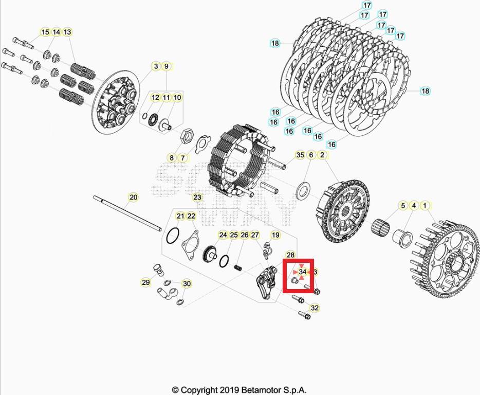 SPACER BETA ORJ YP B5