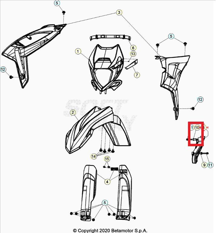 SPACER BETA ORJ YP B5