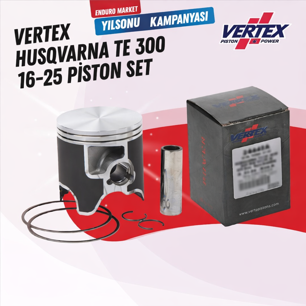 VERTEX HUSQVARNA TE 300 16-25 B C PİSTON D.71.945