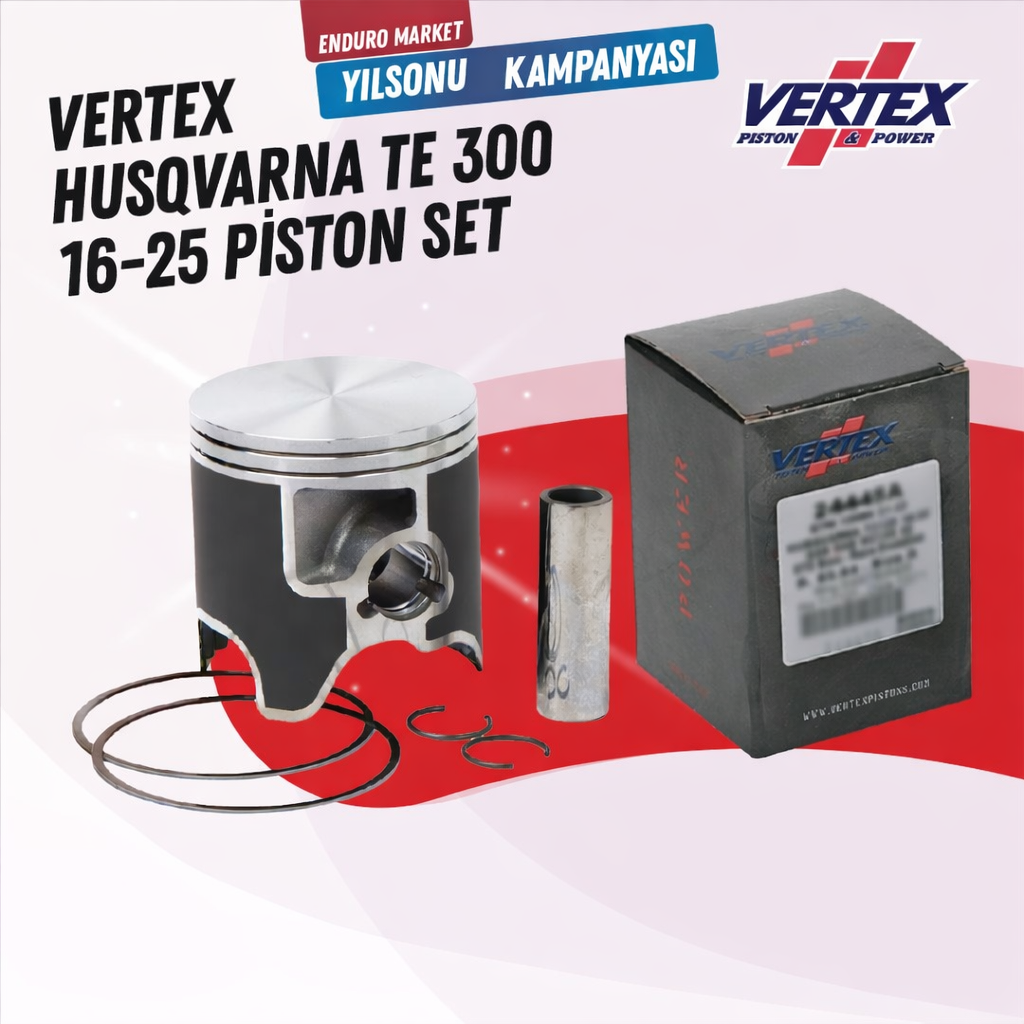 VERTEX HUSQVARNA TE 300 16-25 B D PİSTON D.71.955