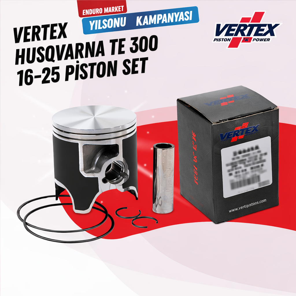 VERTEX HUSQVARNA TE 300 16-25 B PİSTON D.71.935