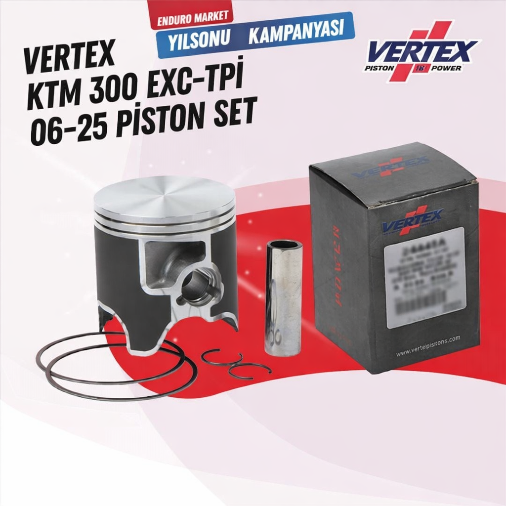 Vertex Ktm Exc 300 Tpı 18-20 D Piston D.71.955