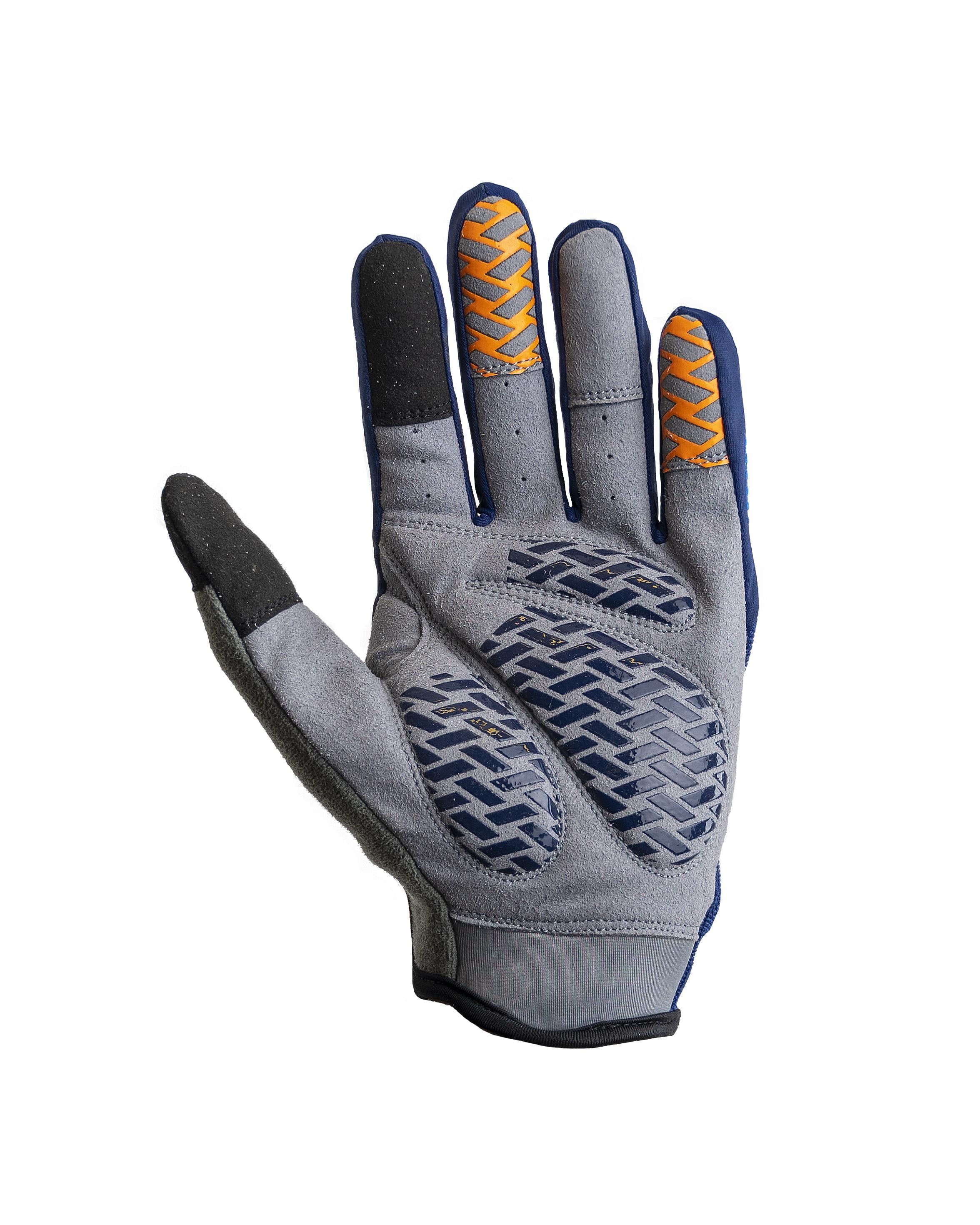 Wlf Racıng Mx Eldiven Mavi Gri