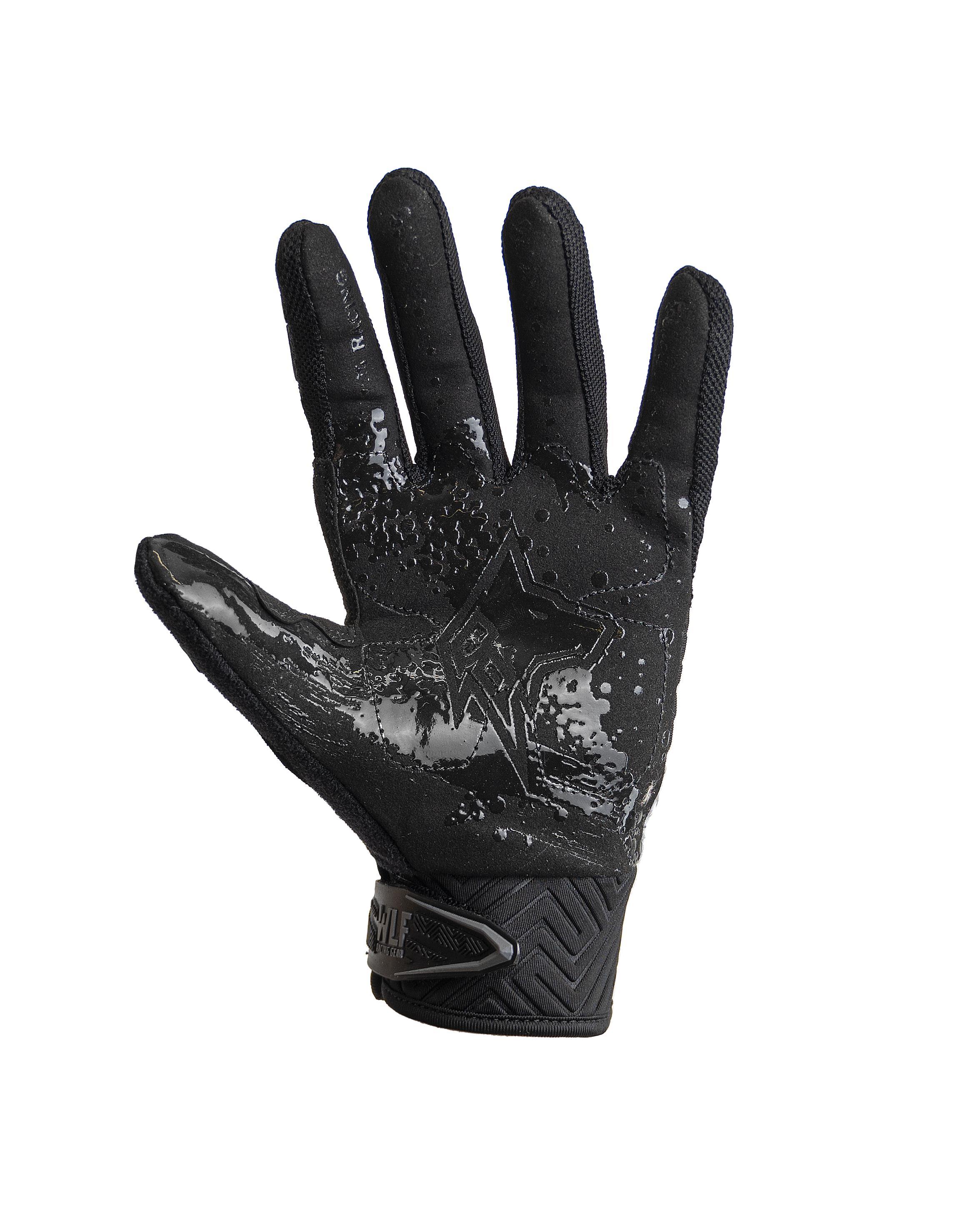 Wlf Racıng Mx Eldiven Siyah Gri