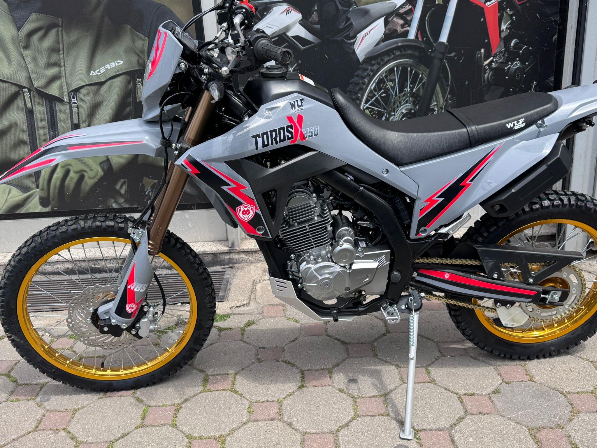 WLF-Toros 250X Plakalı Enduro Motosiklet