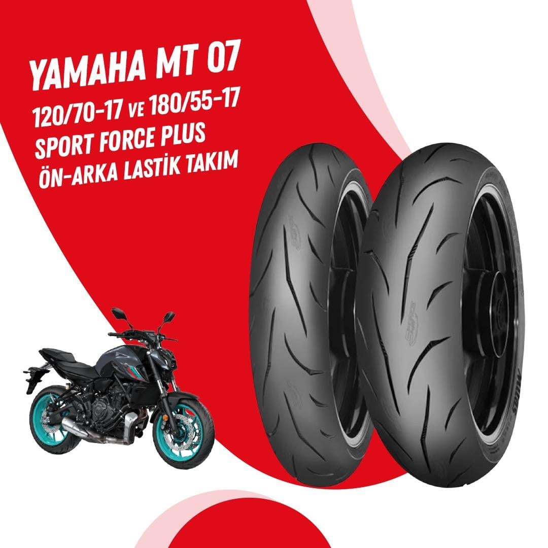 YAMAHA MT 07 MİTAS SPORT FORCE + LASTİK TAKIMI