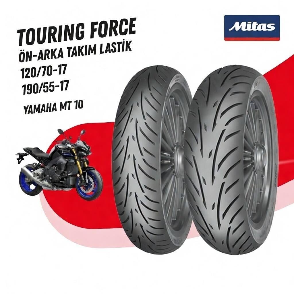 Yamaha Mt10 Mitas Tourıng Force Takım 120/60-17 - 190/55-17 Set