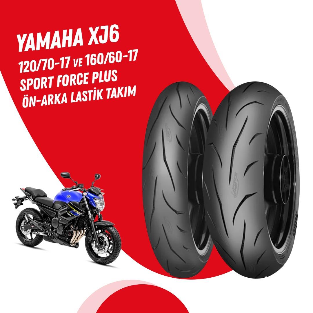 YAMAHA XJ6 MİTAS SPORT FORCE + LASTİK TAKIMI