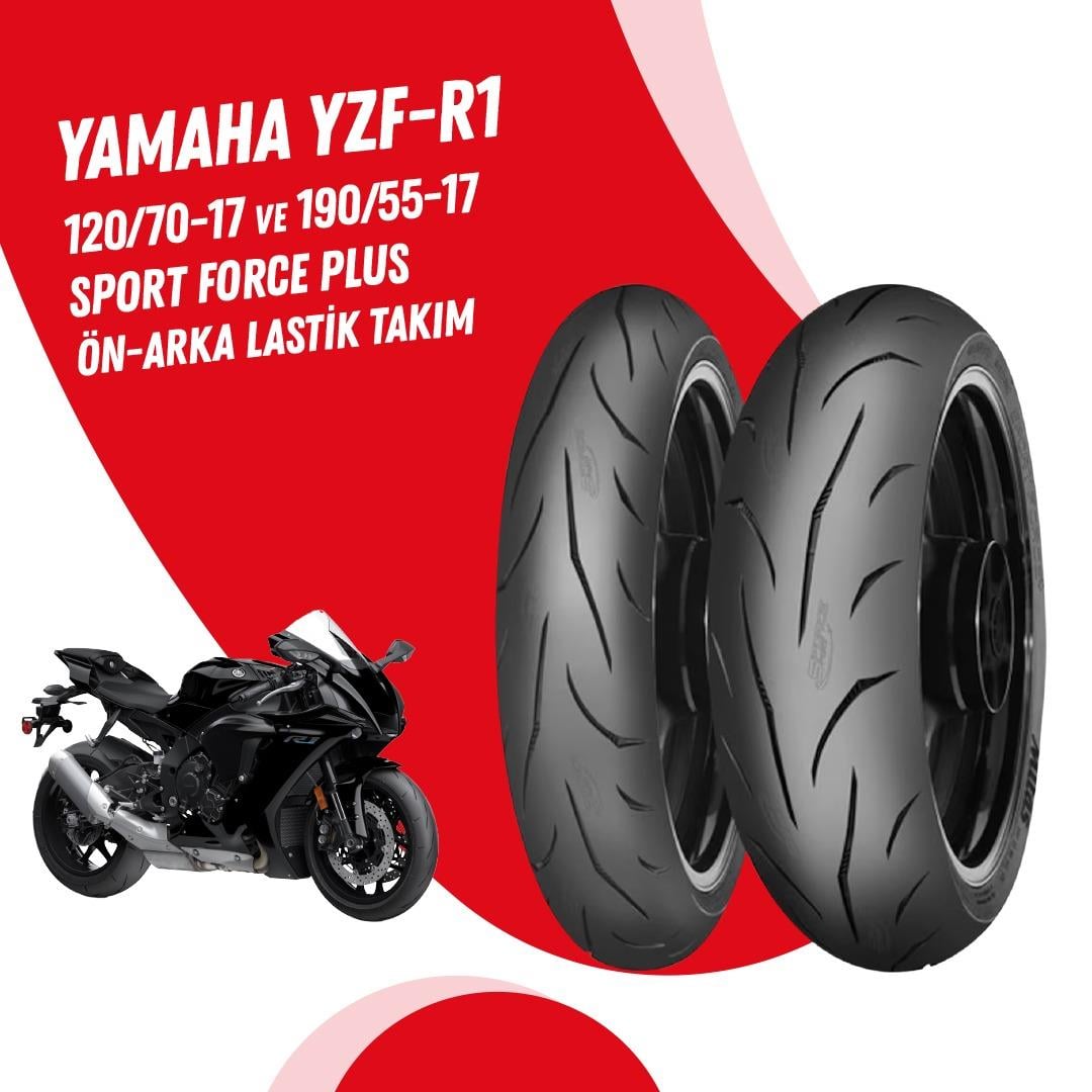 YAMAHA YZF R1 MİTAS SPORT FORCE + LASTİK TAKIMI