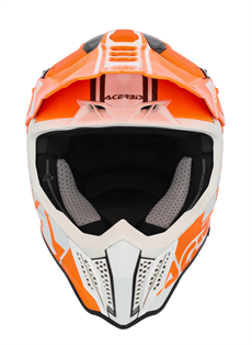 Acerbis Airstrike-C Kask Turuncu Beyaz