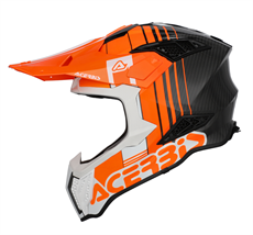 Acerbis Airstrike-C Kask Turuncu Beyaz