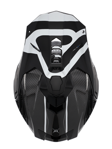 Acerbis Airstrike-C Kask Siyah Beyaz