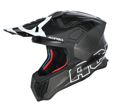 Acerbis Airstrike-C Kask Siyah Beyaz