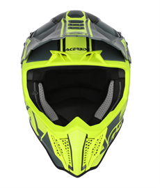 Acerbis Airstrike-C Kask Siyah Sarı