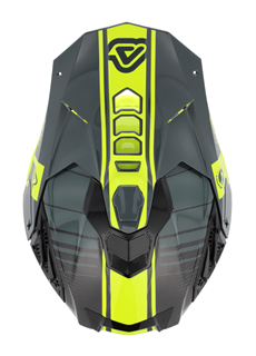 Acerbis Airstrike-C Kask Siyah Sarı