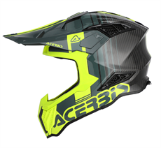 Acerbis Airstrike-C Kask Siyah Sarı