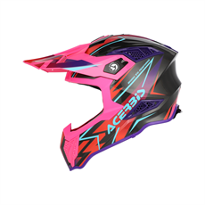 Acerbis Airstrike-X Kask Siyah Pembe