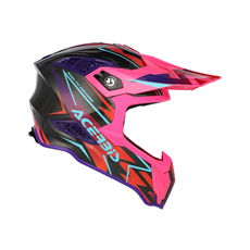 Acerbis Airstrike-X Kask Siyah Pembe