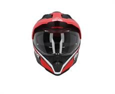 Acerbis Flıp Fs-606 22-06 Kask Gri Kırmızı