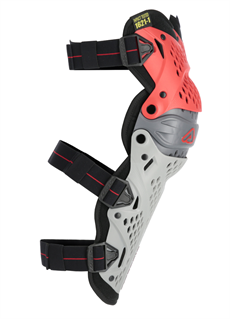 Acerbis Impact Pro Dizlik Kırmızı Gri