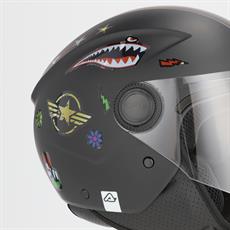 Acerbis Jer Brezza 22.06 Çocuk Kask Siyah