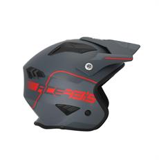Acerbis Jet Arıa 22-06 Kask Gri Kırmızı