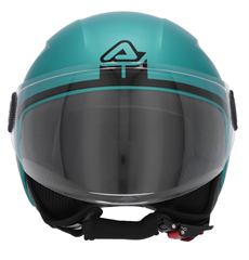Acerbis Jet Brezza Metalik Kask Turkuaz