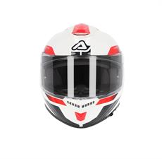 Acerbis Krapon 22-06 Kask Beyaz Kırmızı