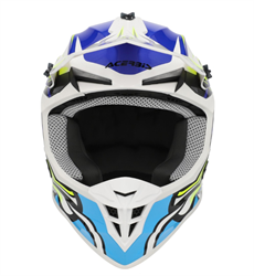 Acerbis Lınear Kask 2206 Beyaz Mavi