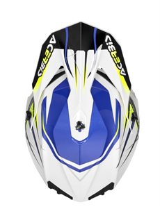 Acerbis Lınear Kask 2206 Beyaz Mavi