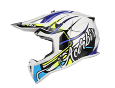 Acerbis Lınear Kask 2206 Beyaz Mavi
