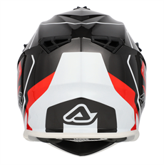 Acerbis Lınear Kask 2206 Gri Kırmızı