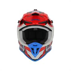 Acerbis Lınear Kask 2206 Kırmızı Mavi