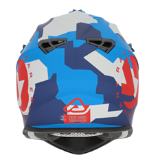 Acerbis Lınear Kask 2206 Mavi Kırmızı