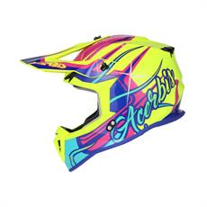 Acerbis Lınear Kask 2206 Sarı Mor