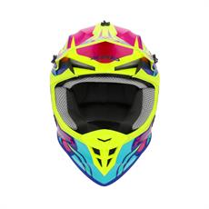 Acerbis Lınear Kask 2206 Sarı Mor