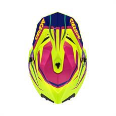 Acerbis Lınear Kask 2206 Sarı Mor